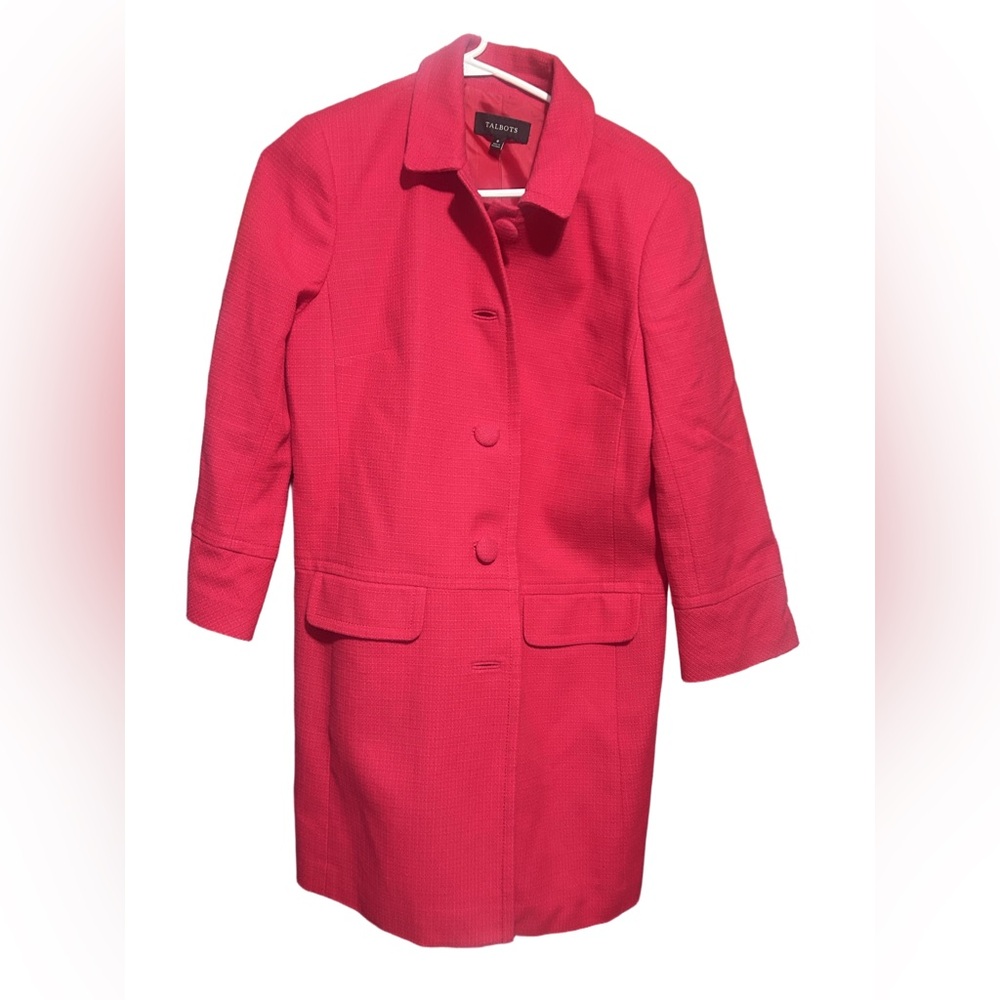 Talbots RedPink size 8 Coat